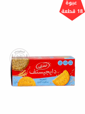 بسكويت تيفاني دايجستيف 250جم*18